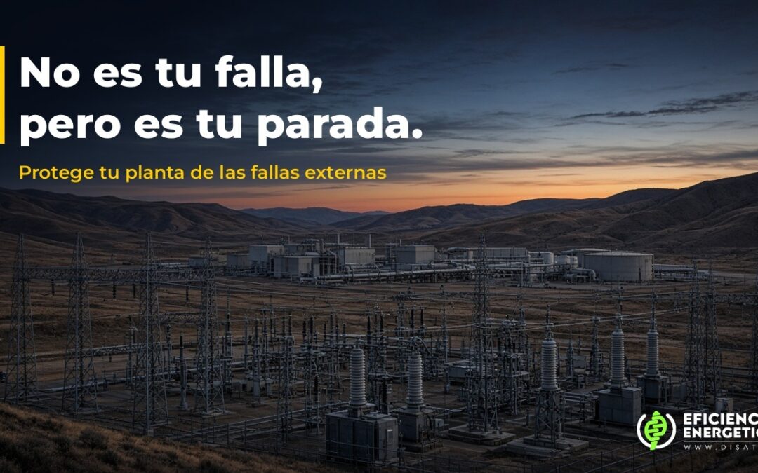 No es tu falla, pero es tu parada: cómo proteger tu planta cuando falla el sistema eléctrico